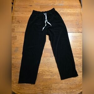 elevated lounge luche corduroy pants black
